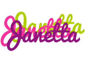 Janetta flowers logo