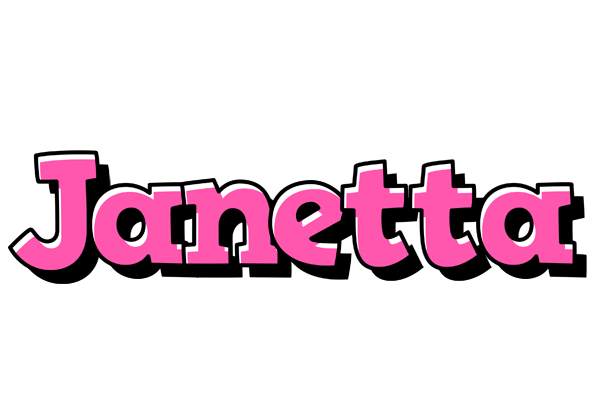 Janetta girlish logo