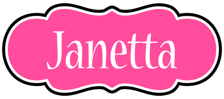 Janetta invitation logo