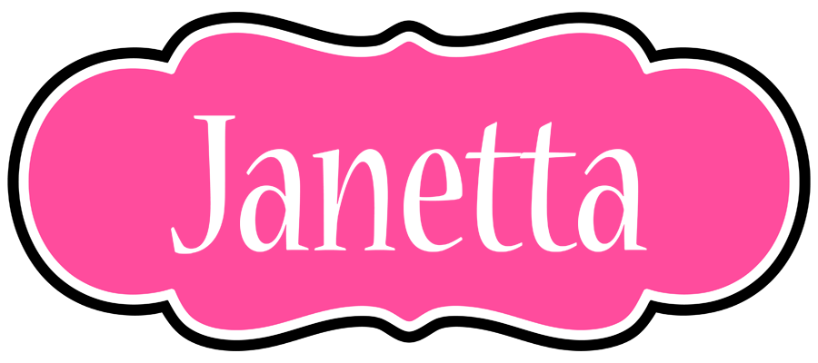 Janetta invitation logo