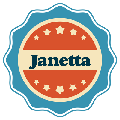 Janetta labels logo