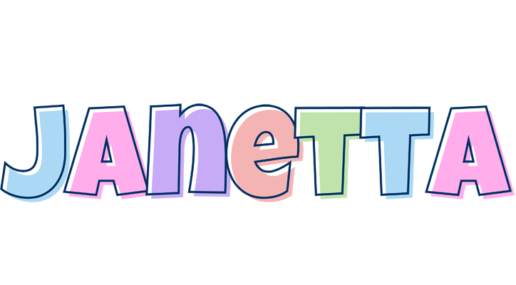 Janetta pastel logo