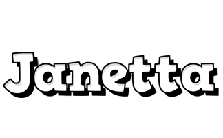 Janetta snowing logo