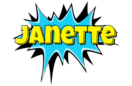Janette amazing logo
