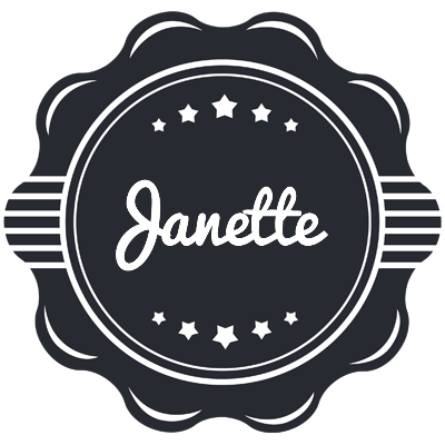 Janette badge logo