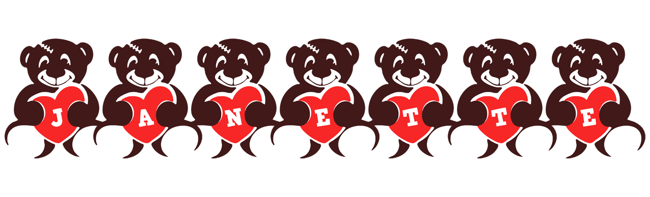 Janette bear logo