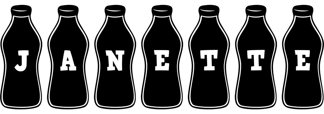 Janette bottle logo