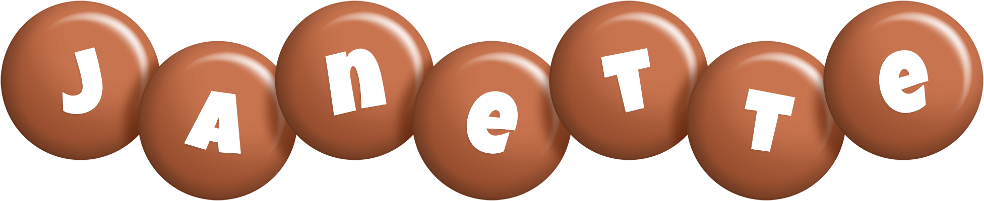 Janette candy-brown logo