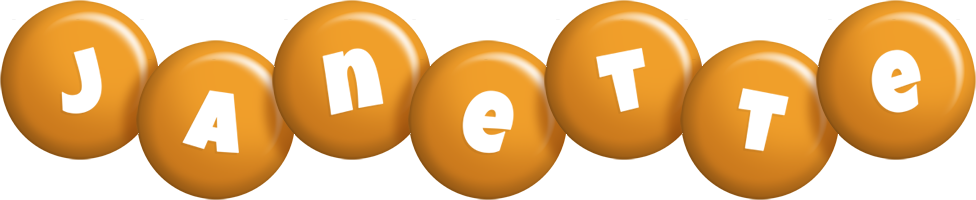 Janette candy-orange logo