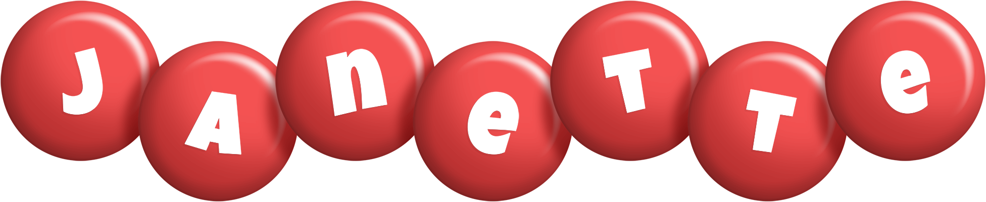 Janette candy-red logo
