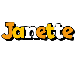 Janette cartoon logo