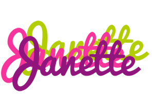 Janette flowers logo
