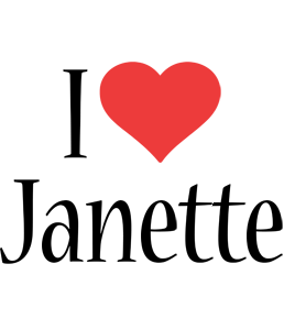 Janette i-love logo