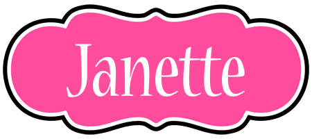 Janette invitation logo