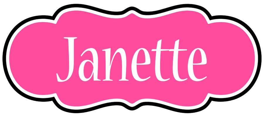Janette invitation logo