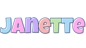 Janette pastel logo