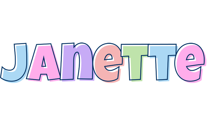 Janette pastel logo