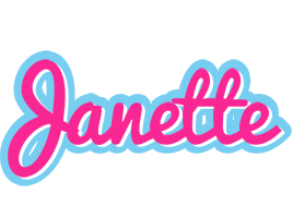 Janette popstar logo