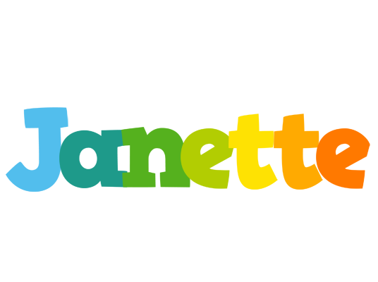Janette rainbows logo