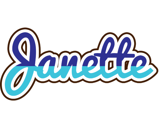 Janette raining logo