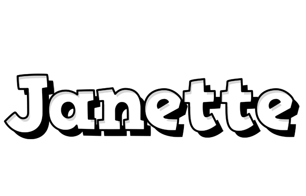 Janette snowing logo