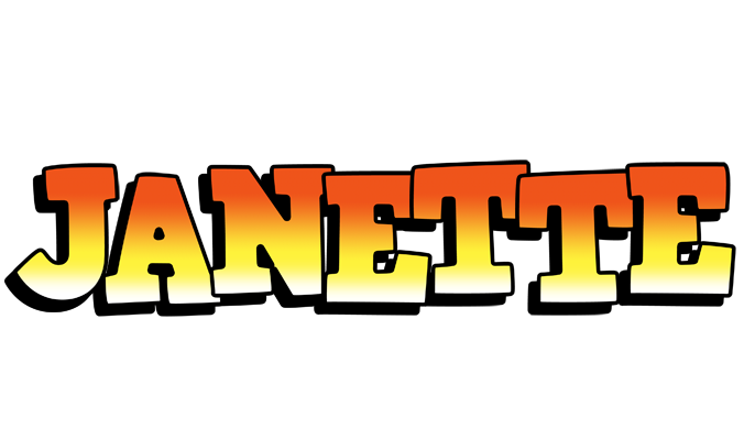 Janette sunset logo