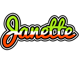 Janette superfun logo