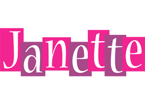 Janette whine logo