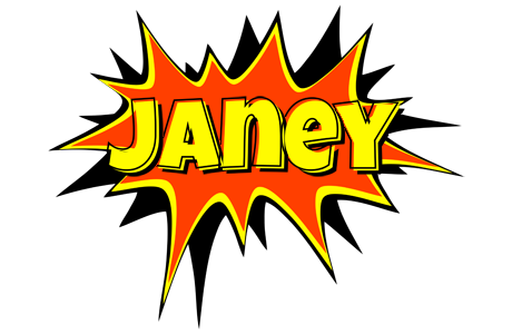 Janey bazinga logo