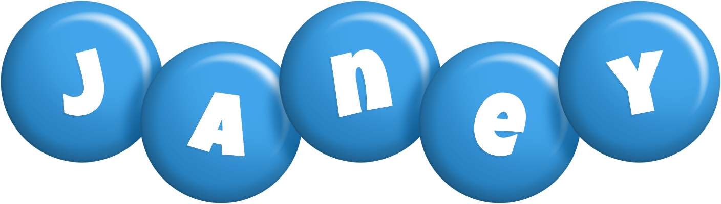 Janey candy-blue logo