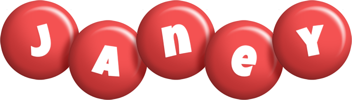 Janey candy-red logo