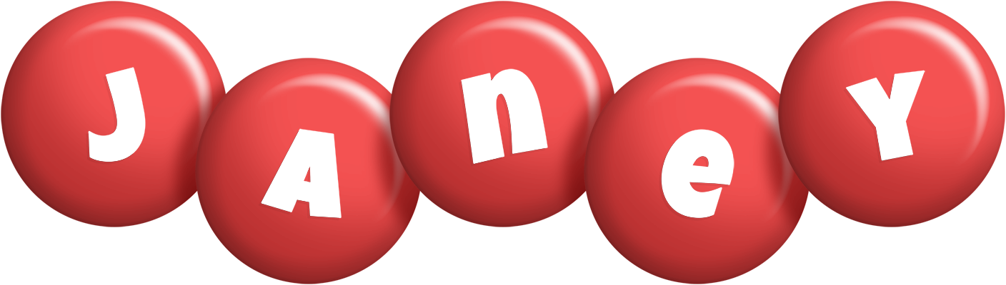 Janey candy-red logo