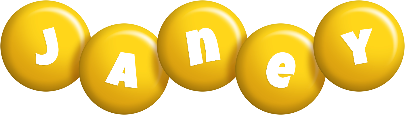 Janey candy-yellow logo