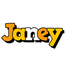Janey cartoon logo