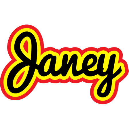 Janey flaming logo