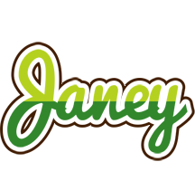 Janey golfing logo