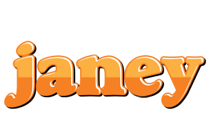Janey orange logo