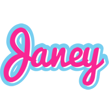 Janey popstar logo