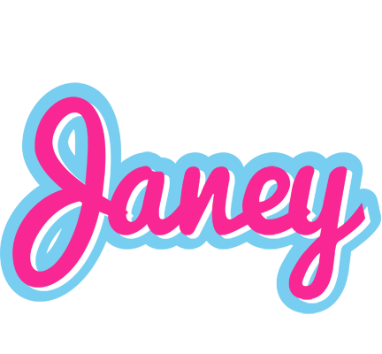 Janey popstar logo