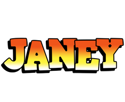 Janey sunset logo
