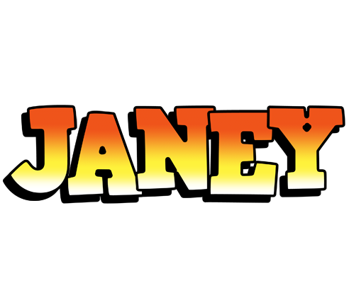 Janey sunset logo