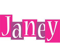 Janey whine logo