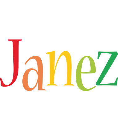 Janez birthday logo