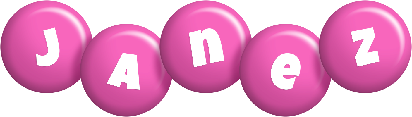 Janez candy-pink logo