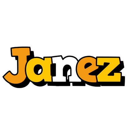 Janez cartoon logo