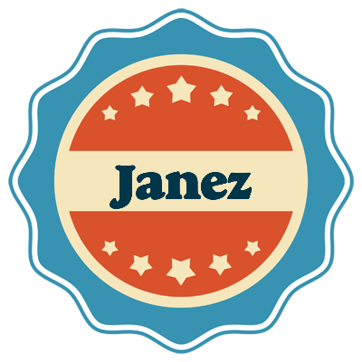 Janez labels logo