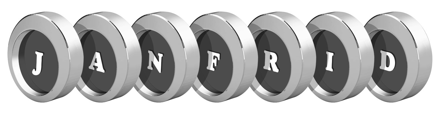 Janfrid coins logo
