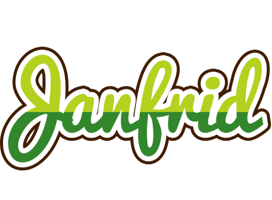 Janfrid golfing logo