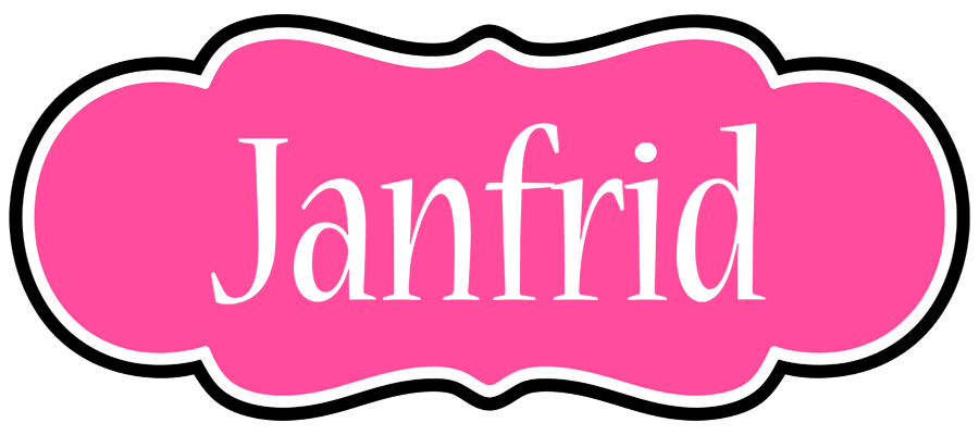 Janfrid invitation logo