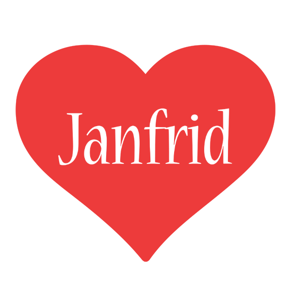 Janfrid love logo